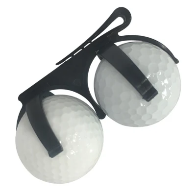 Clips de Golf de plástico, soporte giratorio portátil plegable para pelota de Golf, abrazadera de almacenamiento con accesorios de Golf Bl15548, 2 uds.